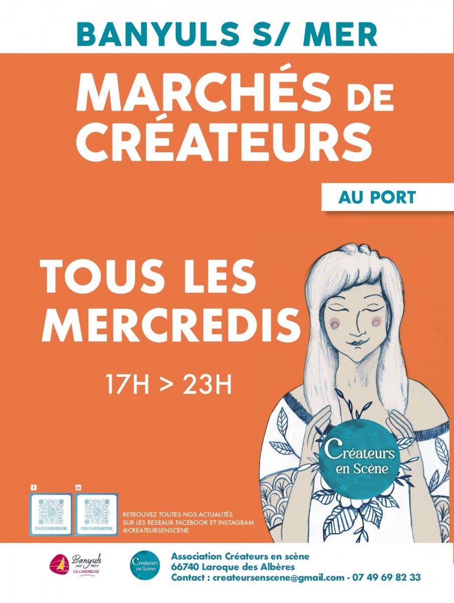 Marché de Créateurs et Artisans Banyuls sur mer